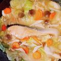 うーさき's cooksnap of when they made 鮭のちゃんちゃん焼き　味噌ダレだよ.
