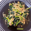 クックNSQW7Y☆'s cooksnap of when they made 簡単 5分 小松菜とえのき茸の和え物.