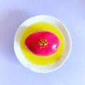 mtm_dish's cooksnap of when they made ピンクの茹で卵♡.