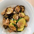 干芋くん's cooksnap of when they made ❀ズッキーニとナスのツナソテー❀.