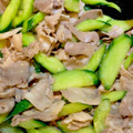 つんたゃん's cooksnap of when they made 旨旨お化けキュウリ炒め.