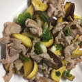 クック2H9MD0☆'s cooksnap of when they made さつまいもと豚バラのネギ塩炒め.