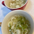 yu228's cooksnap of when they made 簡単長ねぎのスープ.