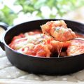 runa10's cooksnap of when they made 鶏ムネ肉のトマトソース煮♪チーズ入り♪.