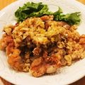 かなりんココりん's cooksnap of when they made 豚こまのカリカリ揚げ♡ねぎごま香味だれ.