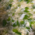 あんじゅとねここ's cooksnap of when they made 豆苗とふわふわ玉子のスープ.