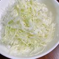 あやママ99's cooksnap of when they made いつまでもみずみずしい*キャベツの千切り.