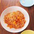 神風＊'s cooksnap of when they made もちもち煮込みナポリタン.