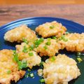 tsuka_m's cooksnap of when they made とりむね肉のサクサク揚げ玉フライ.