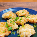 tsuka_m's cooksnap of when they made とりむね肉のサクサク揚げ玉フライ.