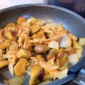 ▷Nana。's cooksnap of when they made 豚バラ、ナス、玉ねぎの甘辛炒め.