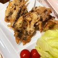 うちのマメ太郎's cooksnap of when they made イワシの天ぷら.