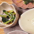もかみさき♡'s cooksnap of when they made 簡単★小松菜としらすのおかかポン酢和え.