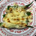 クックZFKRE9☆'s cooksnap of when they made 茹で、乗せ、焼く！オクラのツナマヨチ焼き.