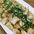 や～たん食堂's cooksnap of when they made 厚揚げの醤油麹しょうが焼き.