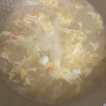 ajun0219's cooksnap of when they made 冬瓜と卵のスープ.