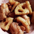 バンザイ's cooksnap of when they made 鶏肉と蓮根の甘辛炒め.