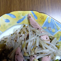 クック00Q0QZ☆'s cooksnap of when they made もやしときゅうりのゆかり塩昆布あえ.