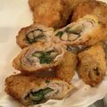 chou*'s cooksnap of when they made 茗荷と大葉の肉巻きフライ.