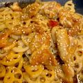 やよい・M's cooksnap of when they made ・。♫余った鶏皮でれんこんの甘辛炒め♫。.