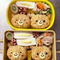 Chaaa_room's cooksnap of when they made 簡単！キャラ弁当☆可愛いクマちゃん♪.