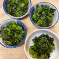 いづしの's cooksnap of when they made 簡単♡つるむらさきのおかか和え.