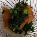 わわわわーい's cooksnap of when they made ☼カリカリ鶏皮のネギポン酢和え.