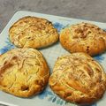 mamechii's cooksnap of when they made 米粉とバナナでカリッ&モチモチなスコーン.
