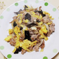 ネコかえる's cooksnap of when they made ごはんが進む～❣キクラゲと卵の炒めもの♬.