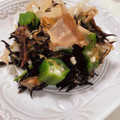 ちゃまたまご's cooksnap of when they made オクラとひじきの和え物.
