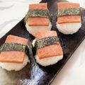ちゃまたまご's cooksnap of when they made SPAM おむすび.