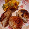 ＊実月＊'s cooksnap of when they made えのきでかさ増し！つくね.