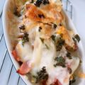 クック5IBDZK☆'s cooksnap of when they made かぼちゃとベーコンのチーズ焼き.