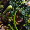 猫柱猫の呼吸's cooksnap of when they made 空心菜（あさがお菜）とベーコンの炒め物.