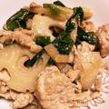 ryin☆'s cooksnap of when they made 【バランス】豚肉とオクラのオイマヨ炒め.