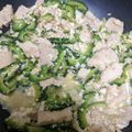 ここあおらぶ's cooksnap of when they made 夏だね♪鶏むね肉のゴーヤーチャンプルー。.