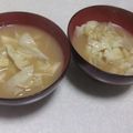 きらり流れ星's cooksnap of when they made シンプル！炒めキャベツの味噌汁.