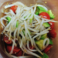 shelly616's cooksnap of when they made もやしとトマトのナムル.