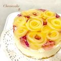 twin‐R‐'s cooksnap of when they made レアチーズケーキ*プレーン.