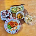 komutatata's cooksnap of when they made ボリューム豚薄切り肉のコチュジャン炒め.