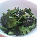 ＊まめゴマ＊'s cooksnap of when they made ゴーヤとわかめの柚子胡椒ポン酢和え.