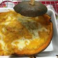 あーりょうママ's cooksnap of when they made まるごとパンプキングラタン.
