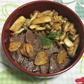 稀菜の料理教室♡'s cooksnap of when they made 和風きのこステーキ丼.
