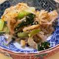 よっちゃんせっちゃん's cooksnap of when they made もやしと青梗菜のカニカマ和え.