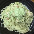 珍獣使い's cooksnap of when they made 海老とアボカドの冷製パスタ。.