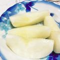 ☆yopipi's cooksnap of when they made 私的☆梨やリンゴの皮の剥き方.