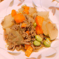 みるくクロワッサン's cooksnap of when they made 簡単！時短！大根とひき肉の煮物.