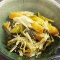 はちみつlove's cooksnap of when they made えのきとさつま揚げの高菜漬け炒め.