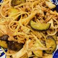 smilytable's cooksnap of when they made 大人気☆きのことなすのミートソース.