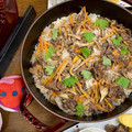 えりこは's cooksnap of when they made 牛肉ときのこの炊き込みご飯.